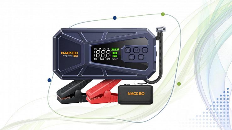 Booster Avviamento Auto NACKEO con compressore