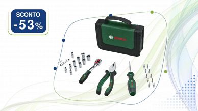 Bosch Starter kit di utensili manuali da 26 pezzi
