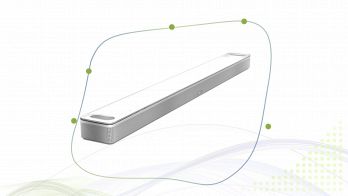 Bose Smart Ultra Soundbar bianca