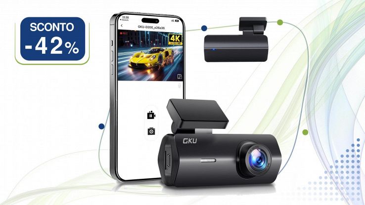 GKU Dash Cam Auto 4K UHD 2160P