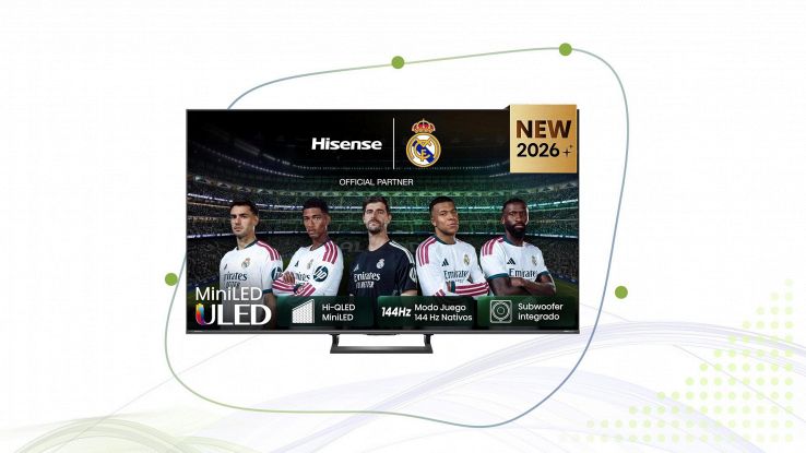 Hisense Smart TV MiniLED 144Hz 50 pollici 4K 50E8S