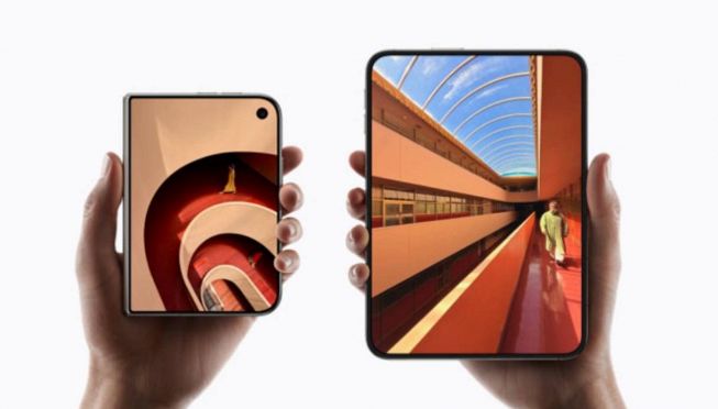 Il design di iPhone Duo, lo smartphone pieghevole