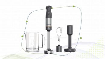 Kenwood Triblade XL+ frullatore a immersione grigio