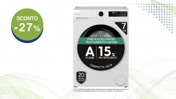 Lavatrice Candy ProWash 300 slim bianca