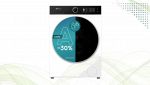 Lavatrice slim Hisense WF5I8043BWF bianca