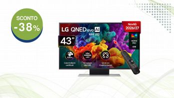 LG QNED evo AI MiniLED 43 pollici