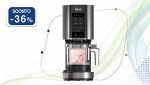 Ninja CREAMi Gelatiera, con 7 programmi, Nero/Argento