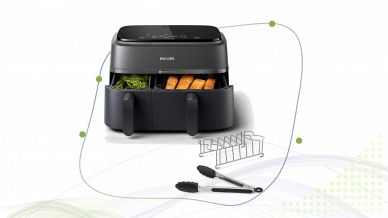 Philips Airfryer 3000 doppio cestello 9L
