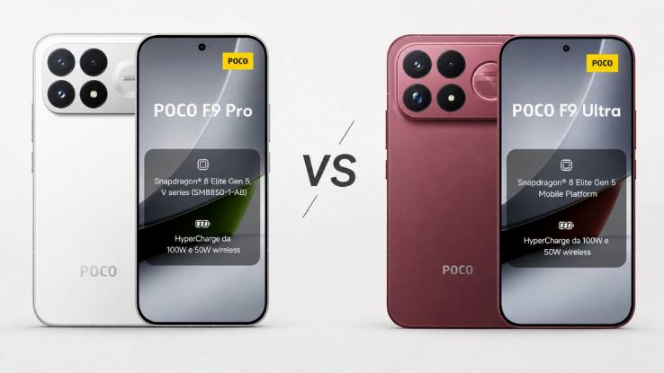 Il confronto tra poco F9 Pro e Poco F9 Ultra