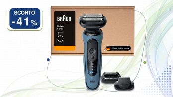 Rasoio elettrico Braun Serie 5 azzurro