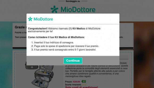Miodottore pagamento