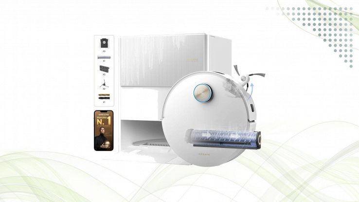 Robot aspirapolvere dreame Aqua10 Ultra Roller Complete