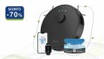 Robot aspirapolvere lavapavimenti Lefant M1 nero
