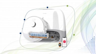 Robot aspirapolvere lavapavimenti Roborock Qrevo Curv 2 Flow