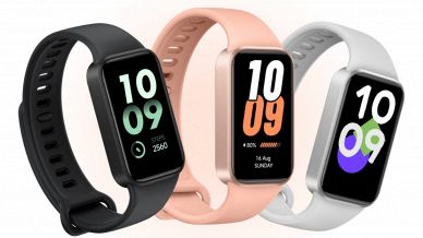 Tre versioni di Xiaomi Smart Band 11 Active