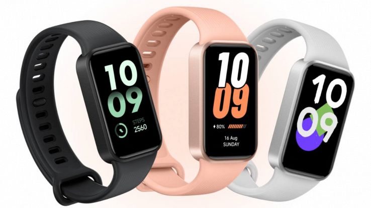 Tre versioni di Xiaomi Smart Band 11 Active