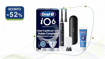 Oral-B iO 6 spazzolino elettrico nero