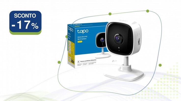 Telecamera WiFi Tapo C110 da interno