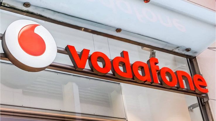 Un negozio Vodafone