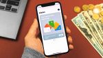 Smartphone con app Google Wallet