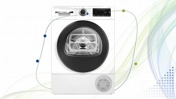 Asciugatrice Bosch WQG24200IT Serie 6 bianca