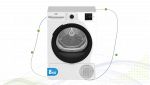 Asciugatrice slim Beko BMTAM83EB da 8 kg