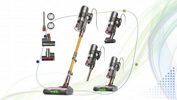 Aspirapolvere FAMIVAC FV2 con filo per pavimenti e tappeti