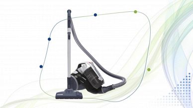 Aspirapolvere Hoover Khross nero senza sacco