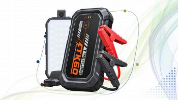 Avviatore batteria auto TREKURE con luce LED