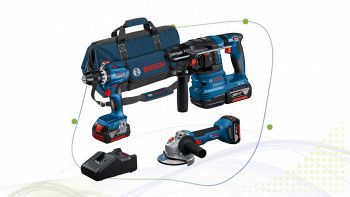 Bosch Professional 18V System Combo kit a batteria