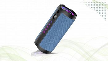 Cassa Bluetooth Portatile coioc nera con luci RGB