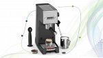 CUISINART Macchina da Caffè Slim con montalatte integrato