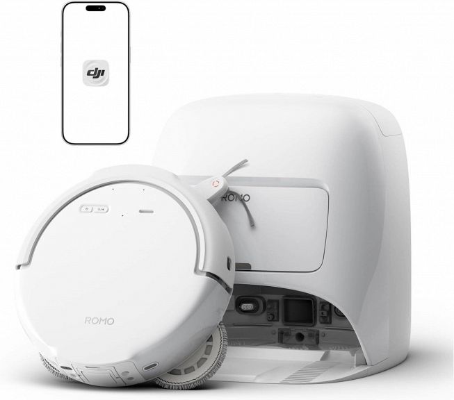 DJI ROMO S, robot aspirapolvere top di gamma crolla di prezzo: offerta ...