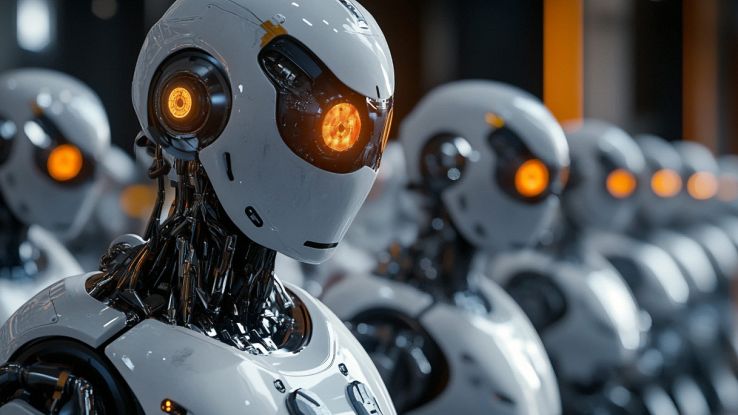 Robot in apparenza minacciosi