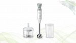 Frullatore a immersione Bosch MSM66120 bianco con accessori