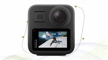 GoPro MAX action camera impermeabile 360 gradi