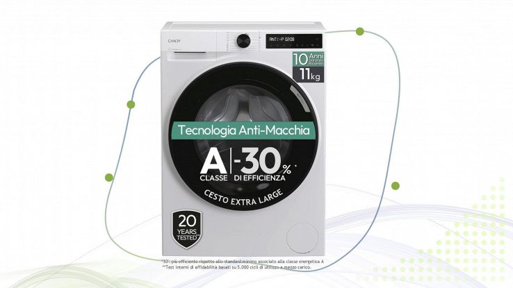 Lavatrice Candy ProWash 500 bianca da 11 kg