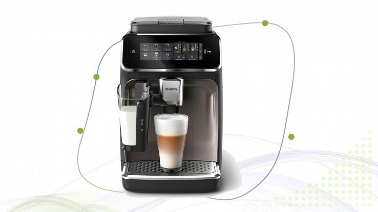 Macchina da caffè automatica Philips 3300 con caraffa LatteGo