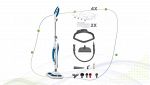 Polti Vaporetto SV460 Double scopa a vapore 2 in 1
