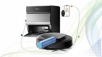 Robot aspirapolvere Lefant M5 Pro con base multifunzione