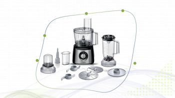 Robot da cucina Bosch MCM3501M nero