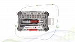 Set bit Bosch Accessories da 42 pezzi con custodia