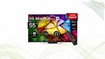 LG Mini RGB smart TV 4K da 55 pollici