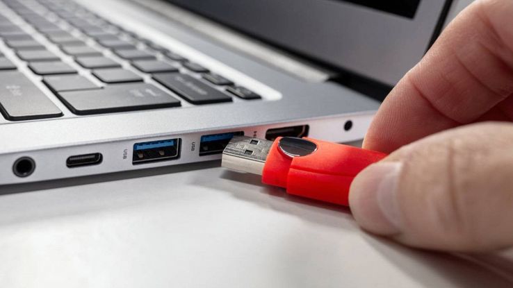 Una porta USB
