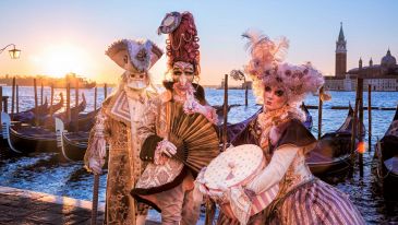 Lo spettacolo del Carnevale a Venezia