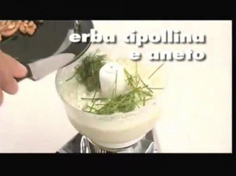 Verdure con salsa fredda al formaggio cremoso
