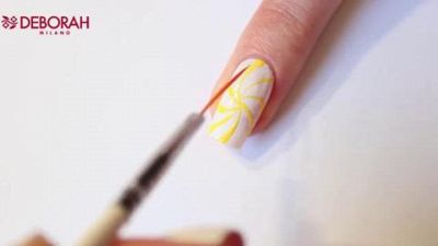 Tutorial: Summer Swirl Nail Art by Deborah Milano