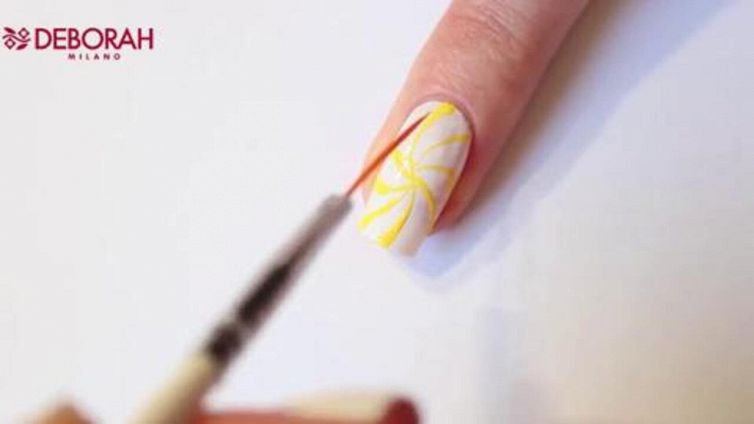 Tutorial: Summer Swirl Nail Art by Deborah Milano