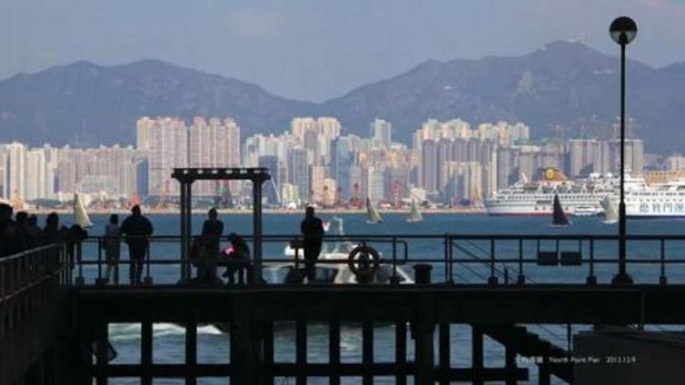 Hong Kong in time lapse