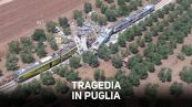 Scontro fra treni in Puglia: 'come un disastro aereo'